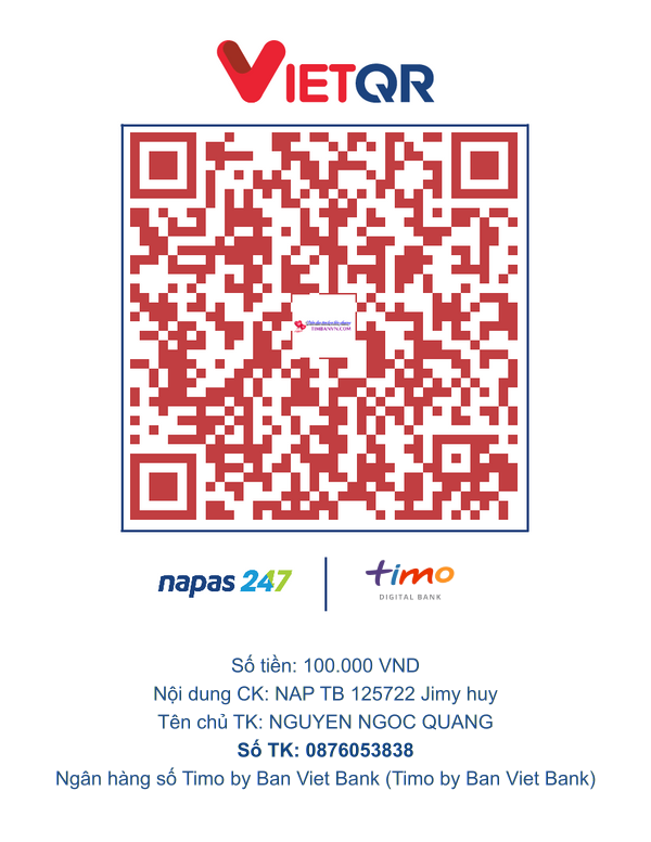 QR chuyển khoản