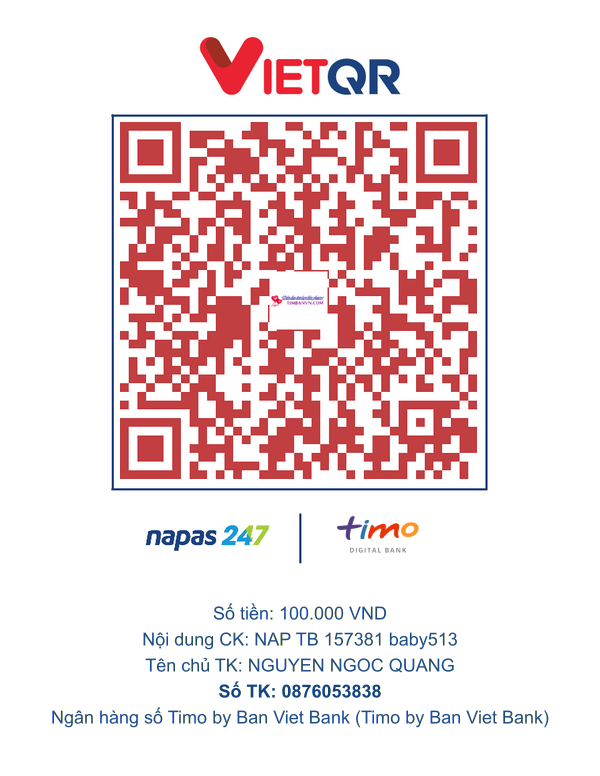 QR chuyển khoản