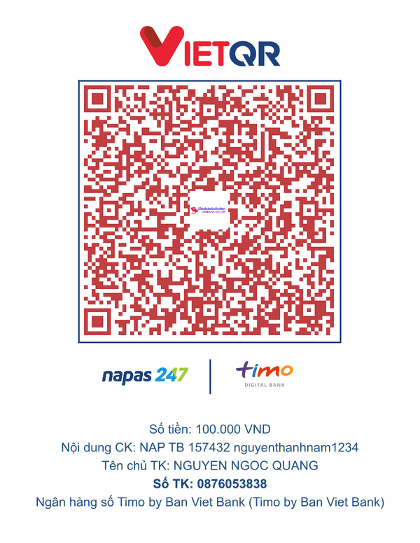 QR chuyển khoản