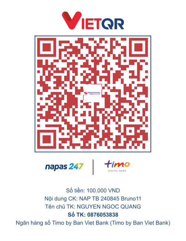 QR chuyển khoản