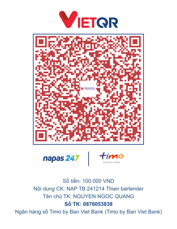 QR chuyển khoản