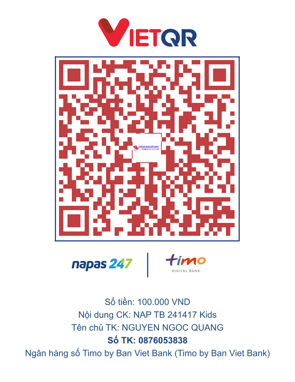 QR chuyển khoản