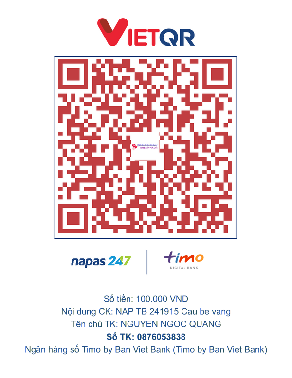 QR chuyển khoản