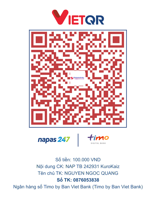 QR chuyển khoản