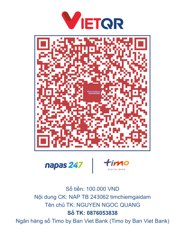 QR chuyển khoản