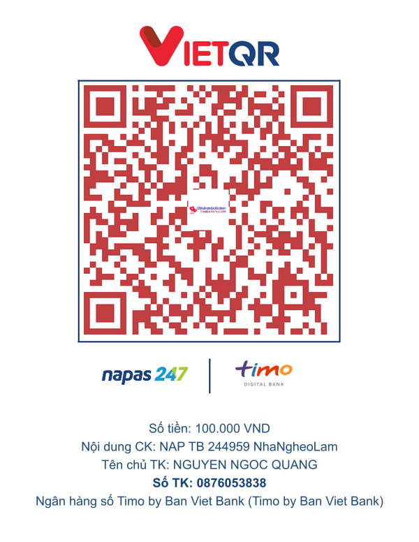 QR chuyển khoản