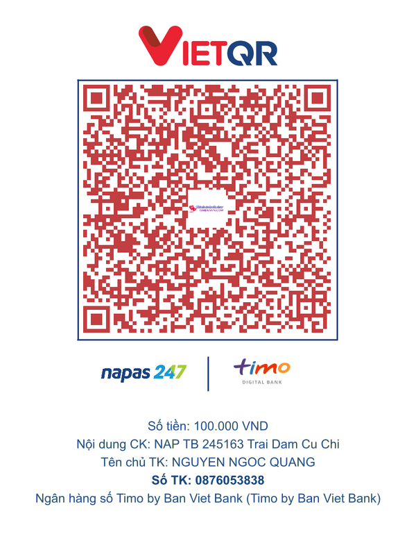 QR chuyển khoản