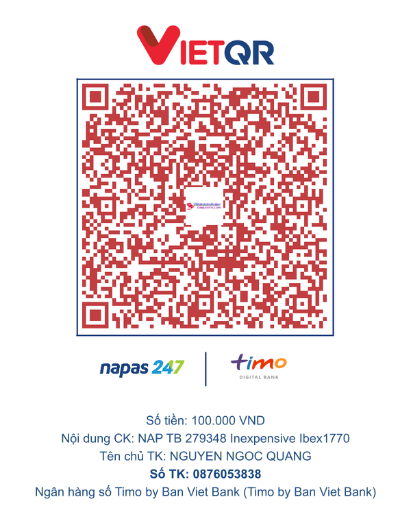 QR chuyển khoản