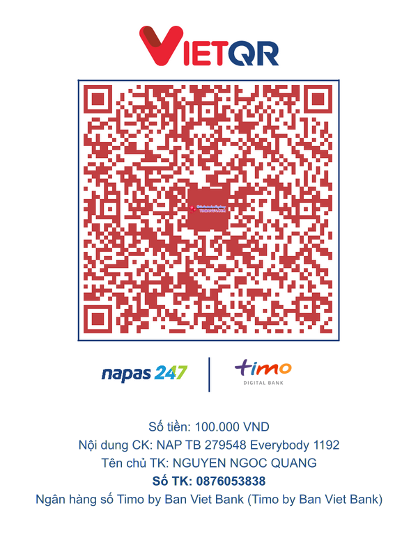 QR chuyển khoản