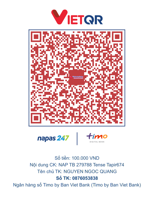 QR chuyển khoản