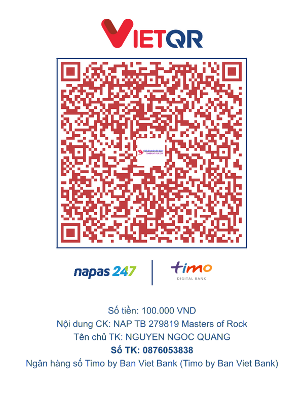 QR chuyển khoản