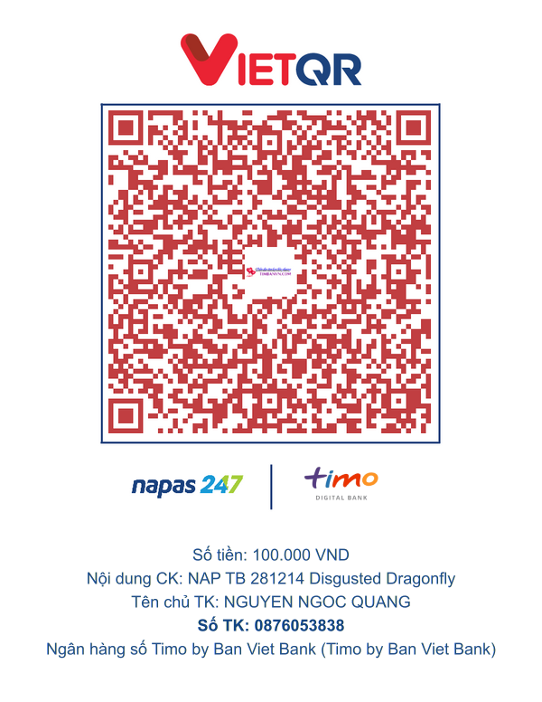 QR chuyển khoản