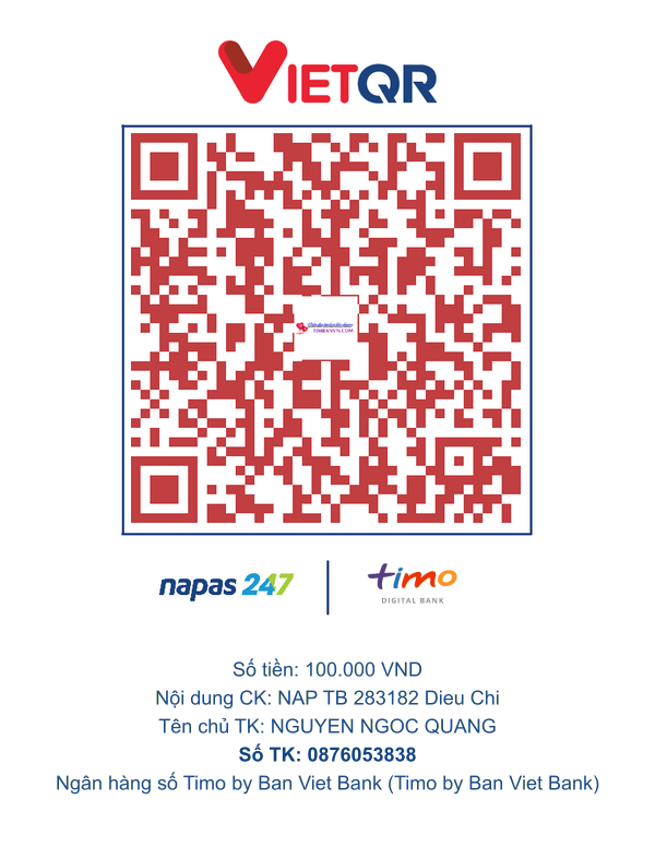 QR chuyển khoản