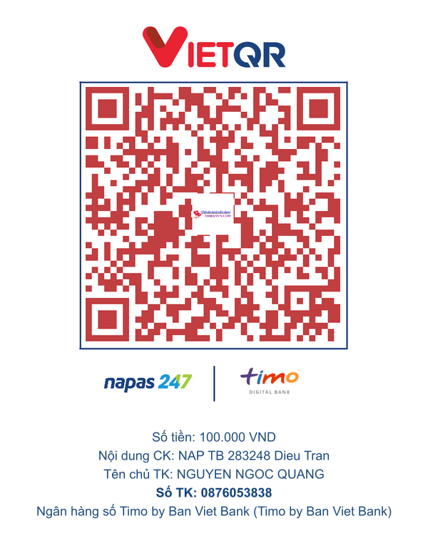QR chuyển khoản