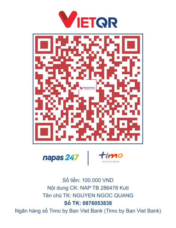 QR chuyển khoản