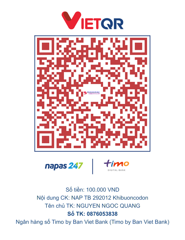 QR chuyển khoản