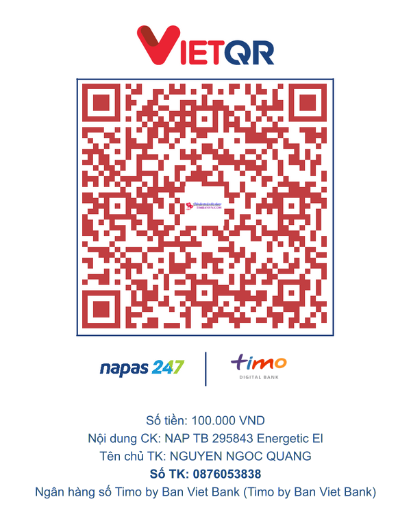 QR chuyển khoản