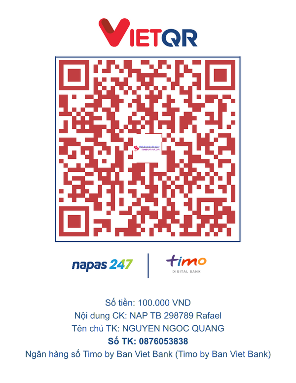 QR chuyển khoản
