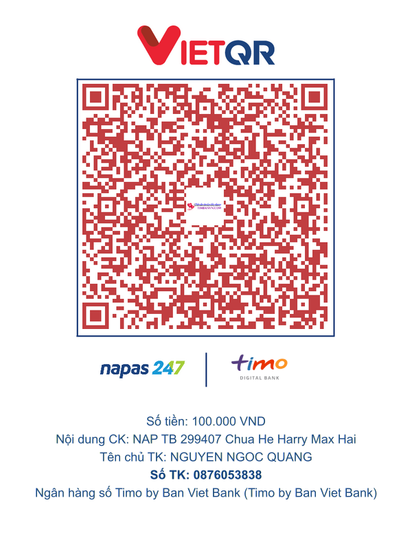 QR chuyển khoản