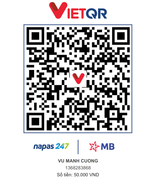 QR chuyển khoản