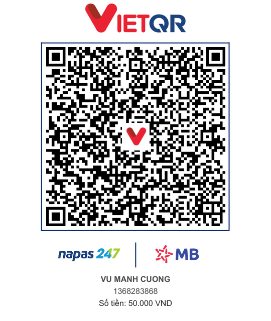 QR chuyển khoản