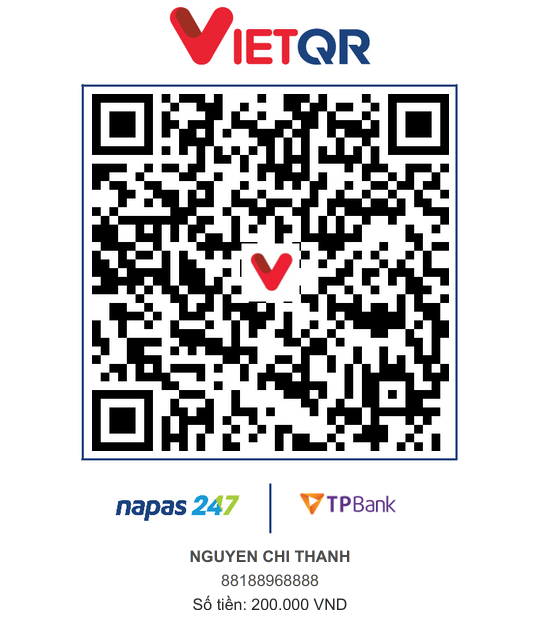 Mã VietQR TPBank NGUYEN CHI THANH